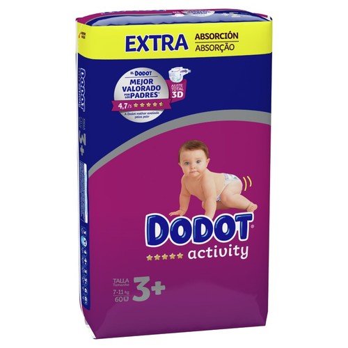 DODOT ACTIVITY Bolquers T3 (7-11 kg)