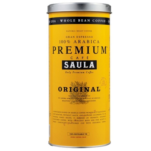 SAULA Cafè gra natural 100% Aràbica Premium Km0