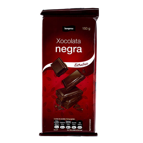 BONPREU Xocolata negra extrafina