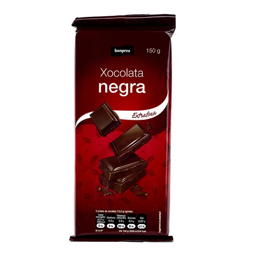 BONPREU Chocolate con leche y almendras