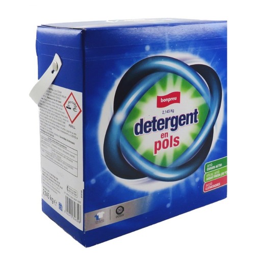 BONPREU Detergent en pols de 33 dosis