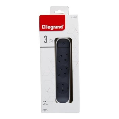 LEGRAND Base múltiple fixa i giratòria 3 preses de corrent