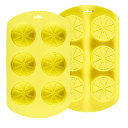  Motlle de silicona per a 6 glaçons de fruita