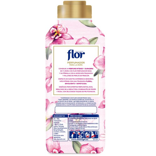 FLOR Perfumador líquid rosa de 36 dosis
