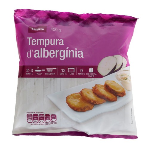BONPREU Tempura d'albergínia