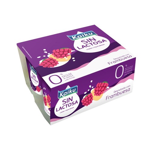 KAIKU Iogurt desnatat amb gerds sense lactosa
