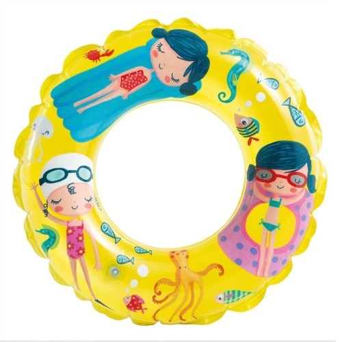 INTEX Flotador Transparent Rings 61cm