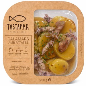 Calamares con patatas