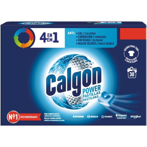 CALGON Pastilles anticalç 4 en 1