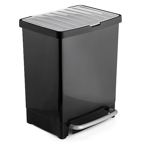 TATAY Cubell d'escombraries reciclatge negre