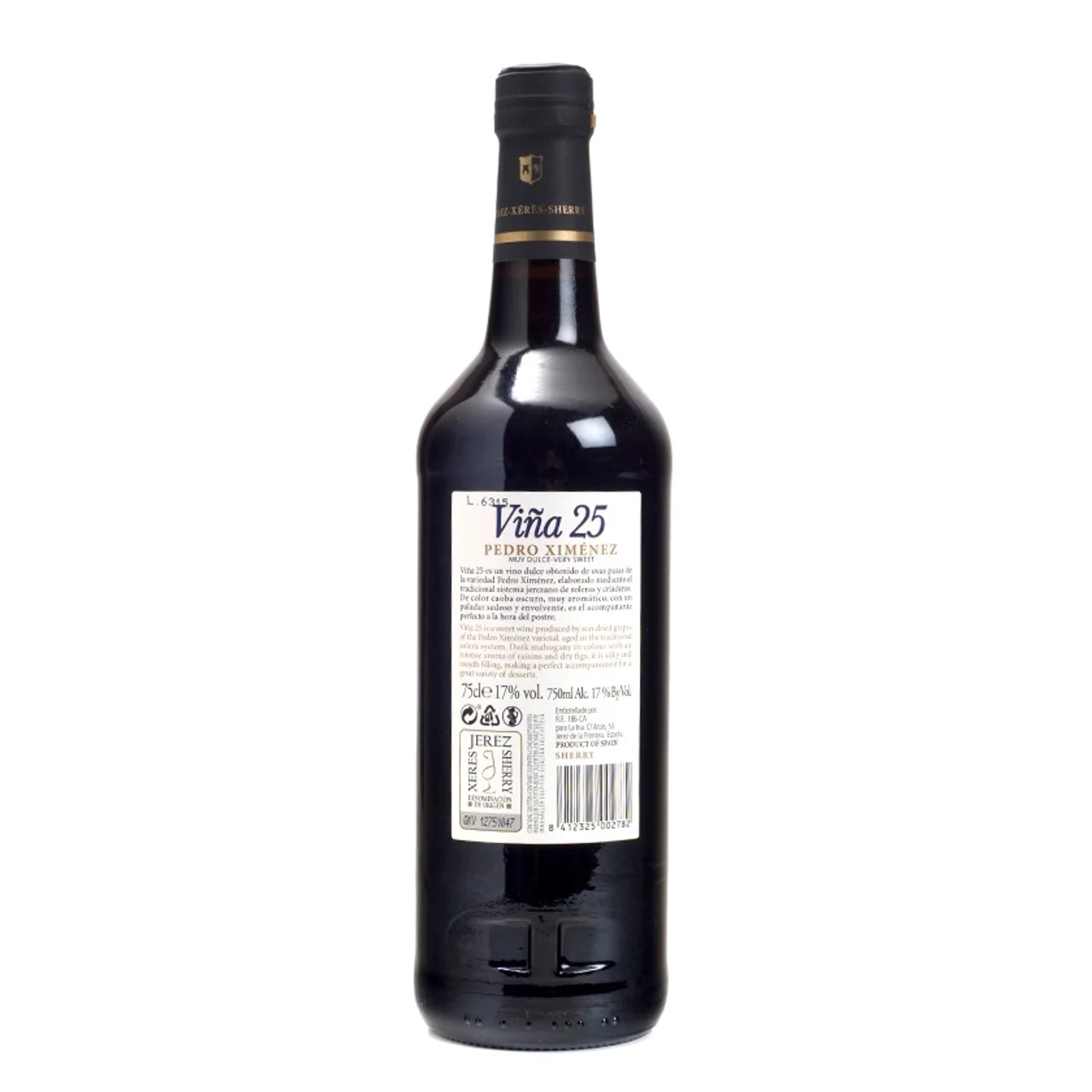 Vino muy dulce Jerez