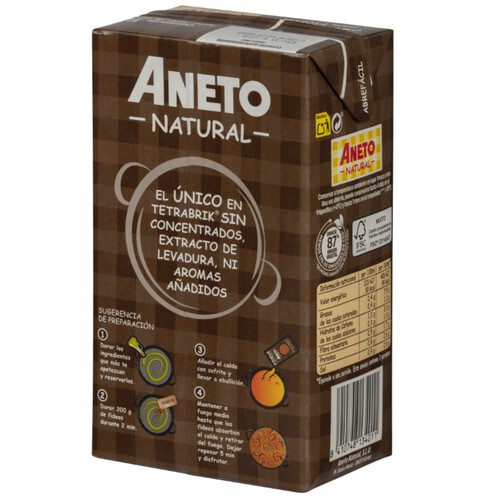 ANETO Brou amb sofregit natural Peix i Marisc