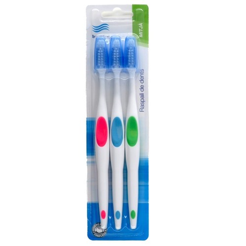 BONPREU Raspall de dents mitjà