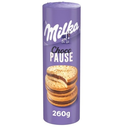 MILKA Galetes farcides xocolata