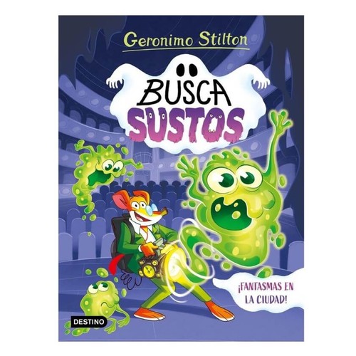 ED. DESTINO Llibre ¡Fantasmas en la ciudad!: Los Buscasustos 1