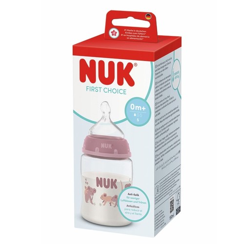 NUK Biberó amb tetina de làtex 0-6 mesos talla M