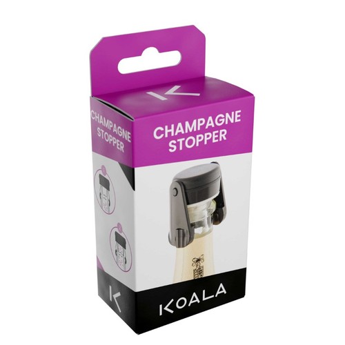 KOALA Tap de cava basic negre