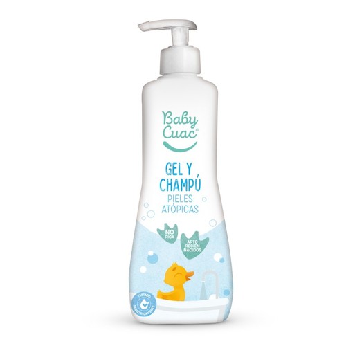 BABY CUAC Gel de bany i xampú pells atòpiques