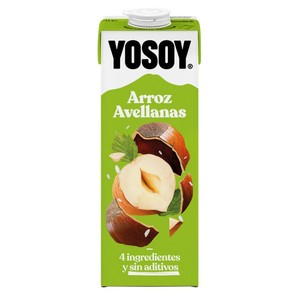 YOSOY Bebida de arroz y avellanas en cartón