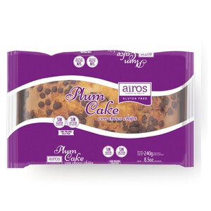 Imagen de AIROS Plum cake xoco-chips sense gluten