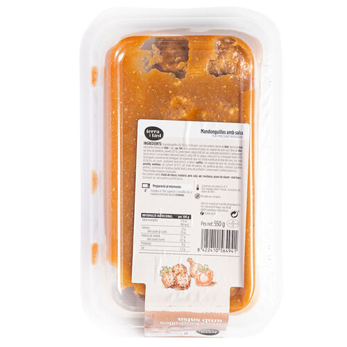 TERRA I TAST Mandonguilles amb salsa
