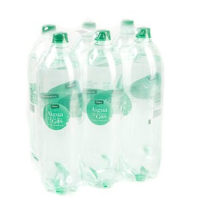 BONPREU Agua con gas 6x1,5 L