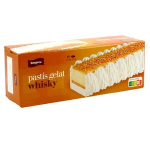 BONPREU Pastel helado de whisky