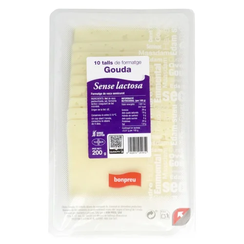 Queso de untar sin lactosa