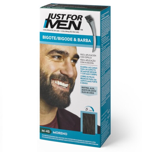 JUST FOR MEN Coloració en gel per bigoti i barba