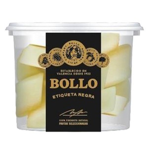 Melón cortado en porciones
