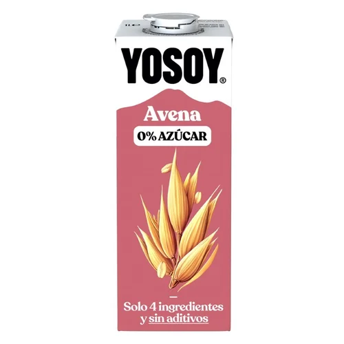 Bebida de avena 0% azúcar 6x1L en cartón