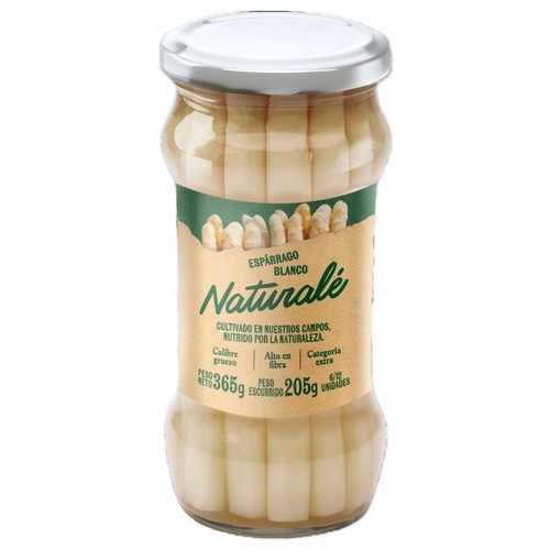 NATURALÉ Espàrrecs blancs gruixuts 6/12