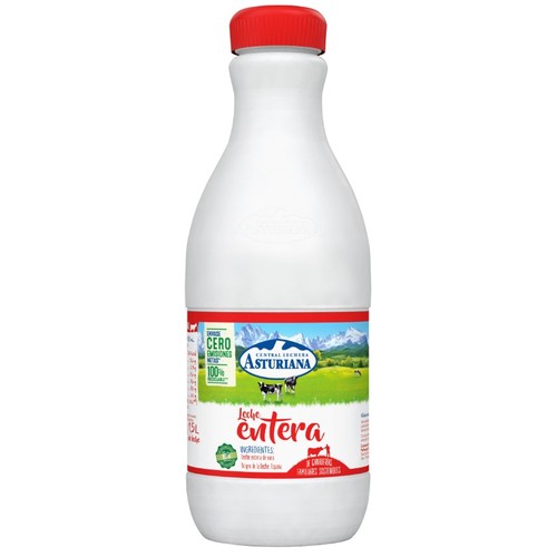 ASTURIANA Llet sencera en ampolla