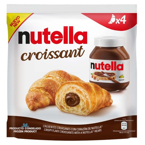 NUTELLA Croissants farcits de crema d'avellana i cacau