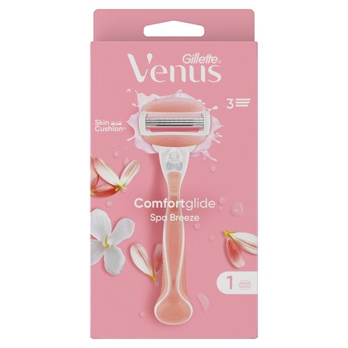 GILLETTE VENUS Maquineta de depilar 3 fulles Comfortglide Spa Breeze