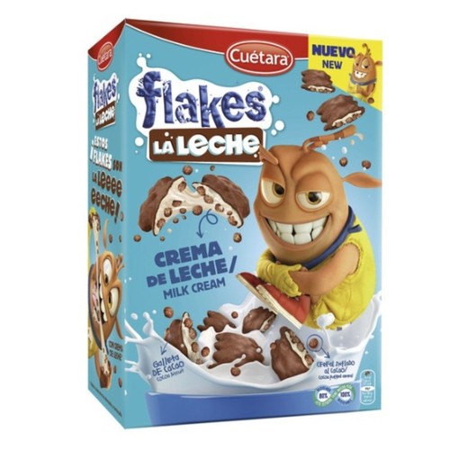 CUETARA Galetes de xocolata farcides amb llet