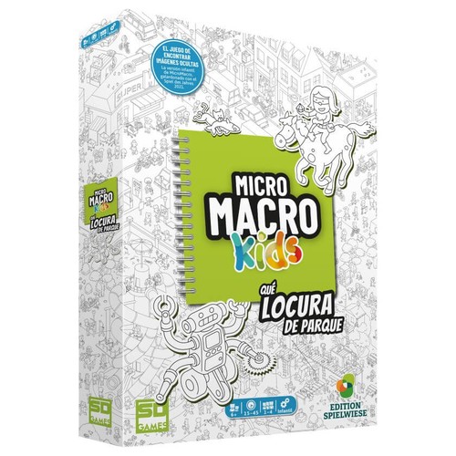 SD GAMES Joc de taula Micro Macro Kids