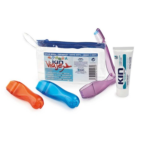 KIN Raspall dental plegable i crema dental