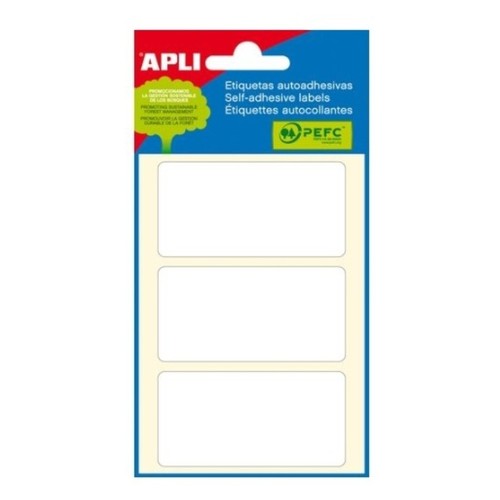 APLI Etiquetes adhes 34x67 18u