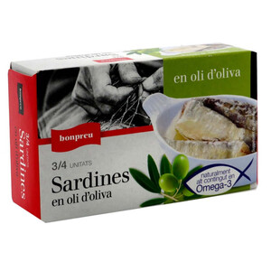 BONPREU Sardines en oli d'oliva