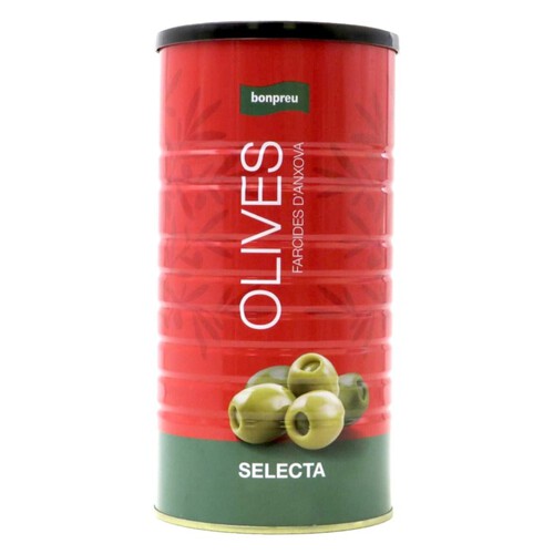 BONPREU Olives farcides d'anxova Selecta