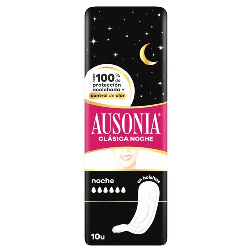 AUSONIA Compresa de nit súper plus