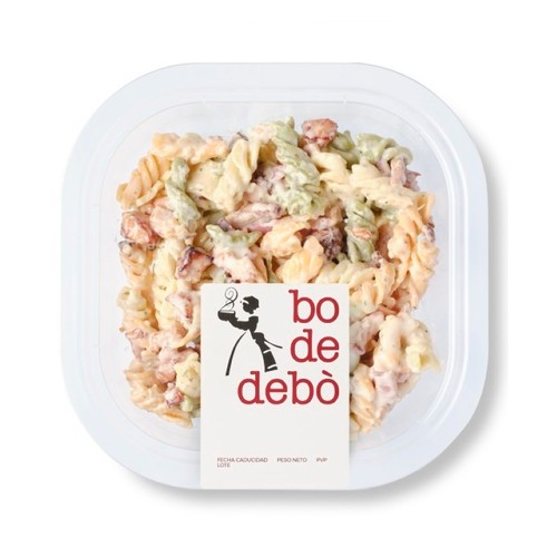 BO DE DEBÒ Amanida de pasta amb salsa cèsar