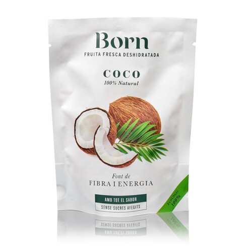 BORN Snacks de coco deshidratat ecològic