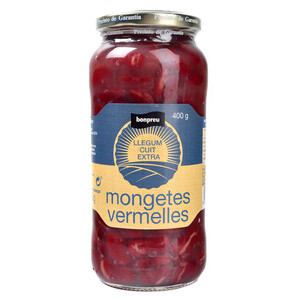 BONPREU Mongetes vermelles cuites extra
