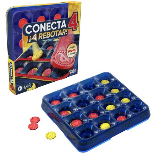 HASBRO Joc d'estratègia Conecta 4 "a rebotar"