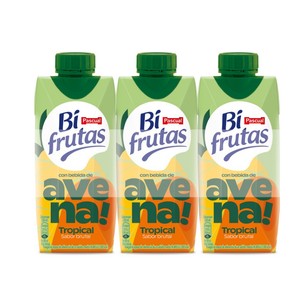 Imagen de BIFRUTAS Beguda amb civada i fruites Tropicals