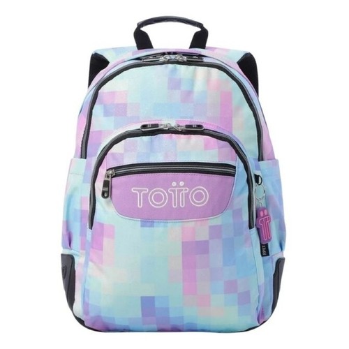 TOTTO Mochila glitter pixelly