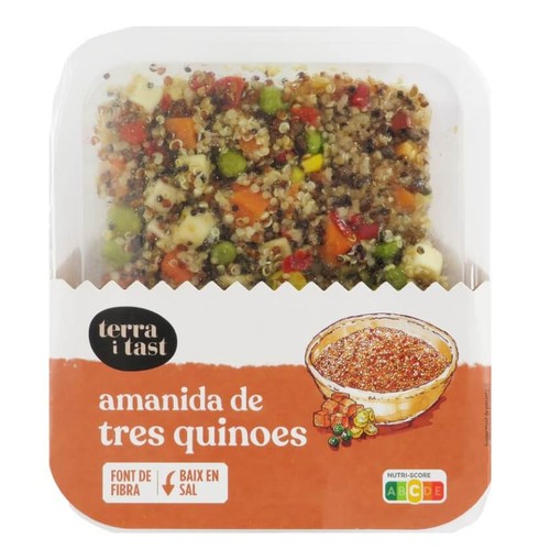 TERRA I TAST Amanida de tres quinoes