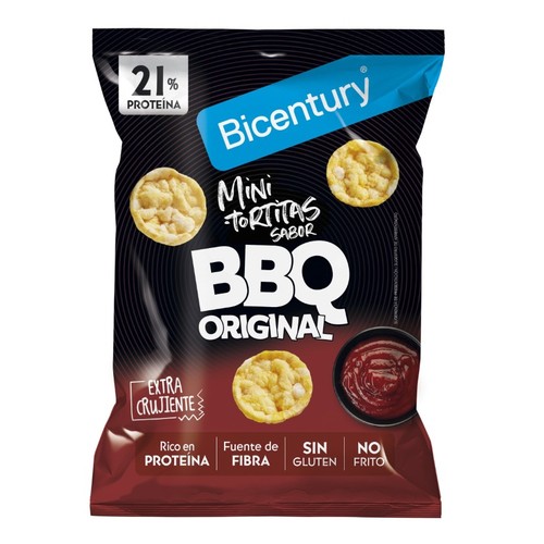 BICENTURY Coquetes de proteïna mini gust barbacoa